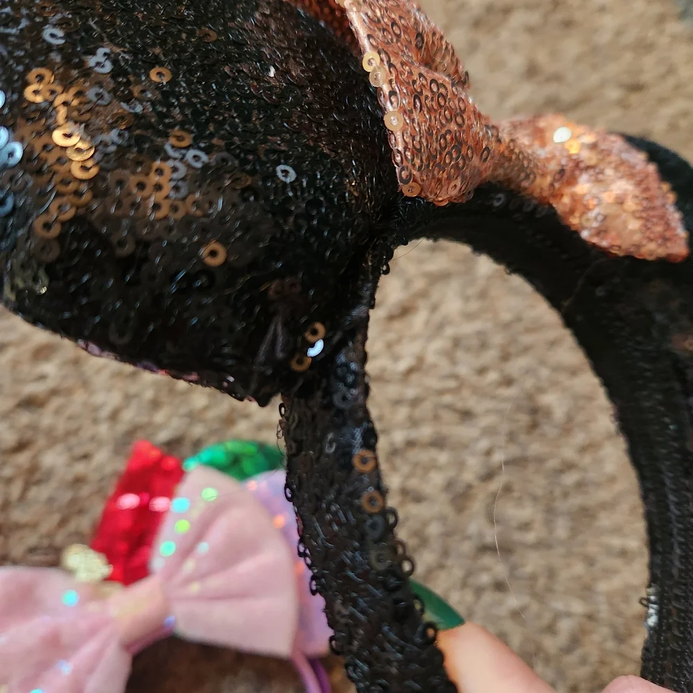 Disney Sequin Minnie Mouse Ears Headbands